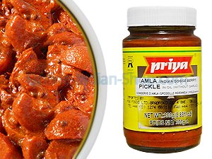 Amla Pickle, Indian Gooseberry, Hot Pickle, Priya